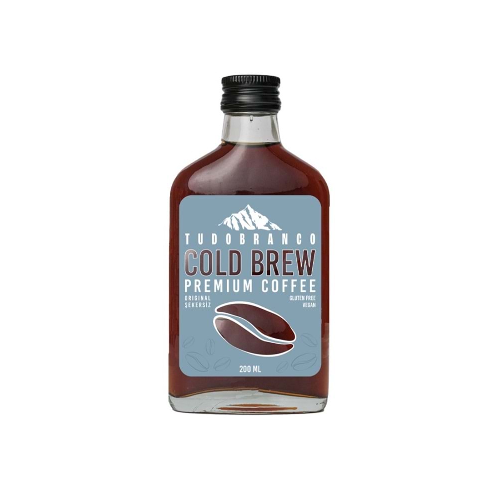 TUDOBRANCO COLD BREW ŞEKERSİZ 200 ML