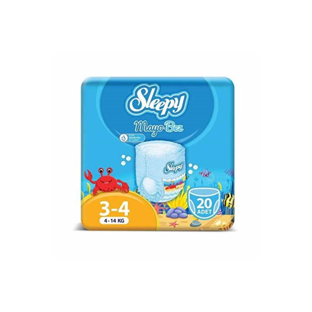 SLEEPY MAYO BEZ KULOT 4-14 KG 20Lİ