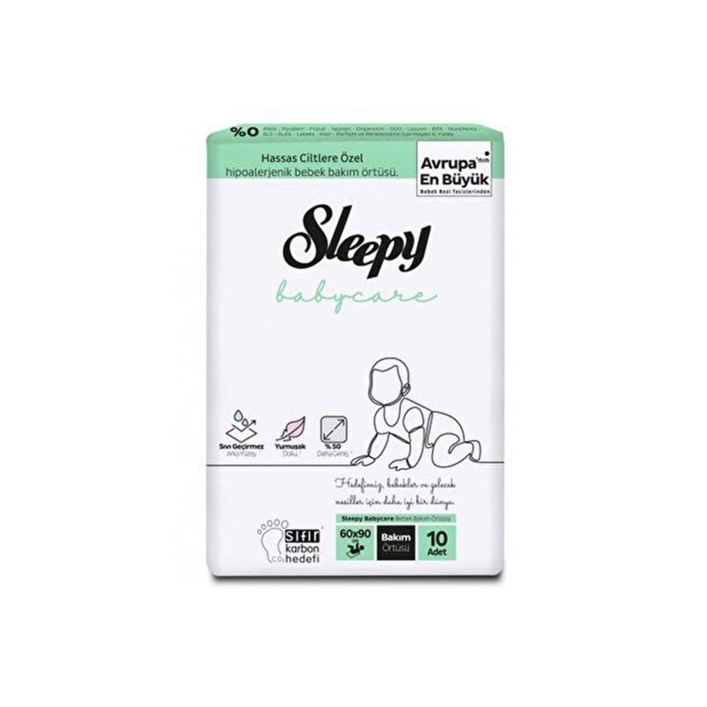 SLEEPY BEBEK BAKIM ÖRTÜSÜ 10LU