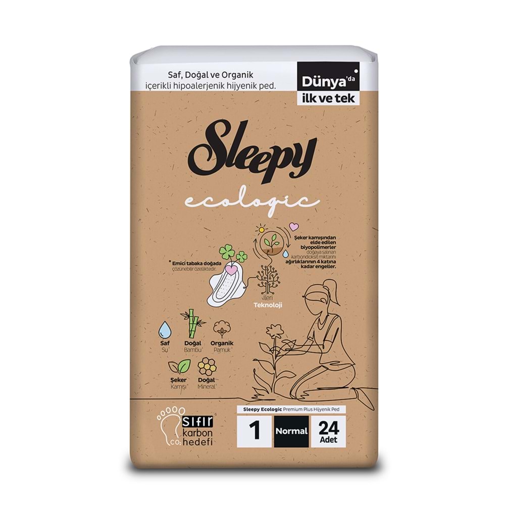 SLEEPY ECOLOGIC 1 NORMAL 24LÜ PED