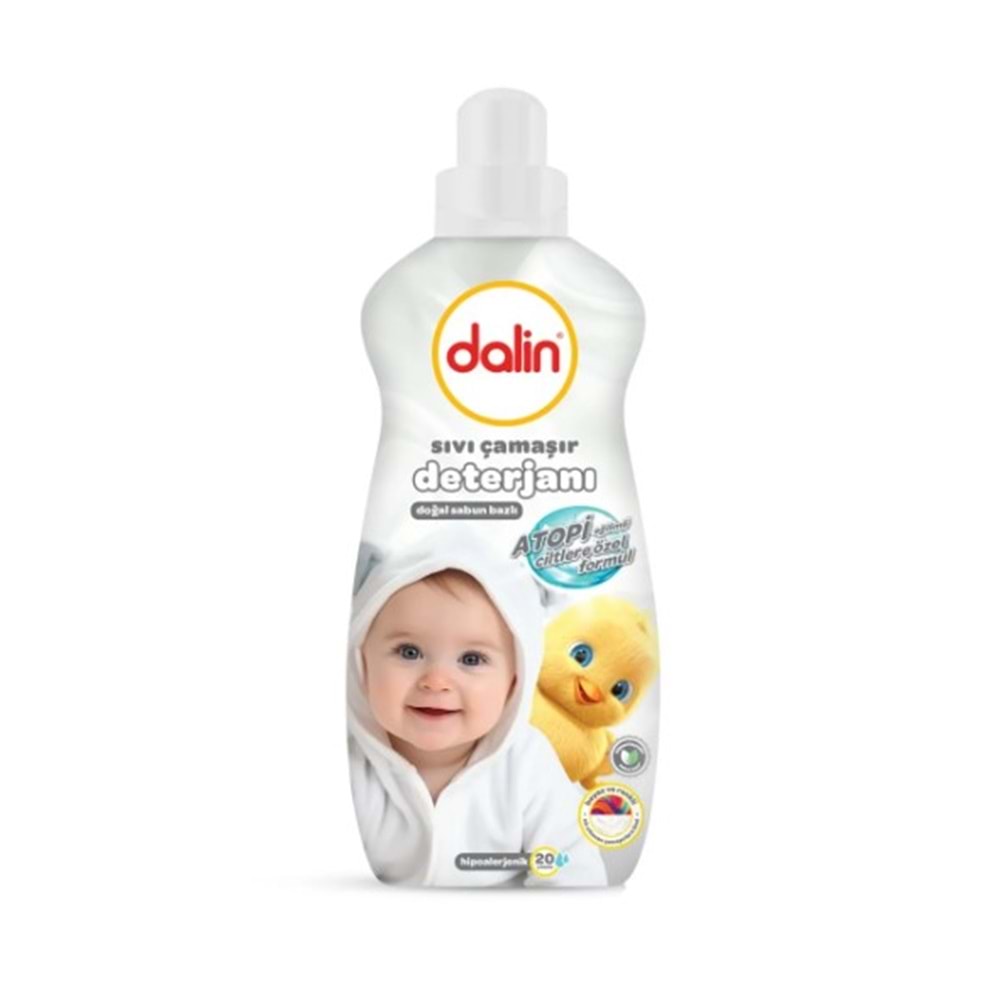 DALİN DOĞAL SABUN BAZLI SIVI ÇAMAŞIR DETERJANI 1500 ML
