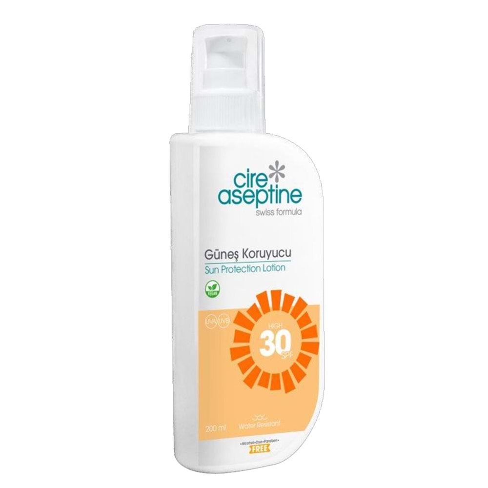 CİRE ASEPTİNE 30 SPF GÜNEŞ KORUYUCU 200 ML