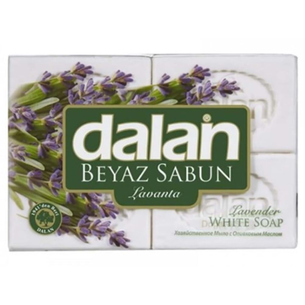 DALAN LAVANTA SAF BEYAZ SABUN 4x150 GR