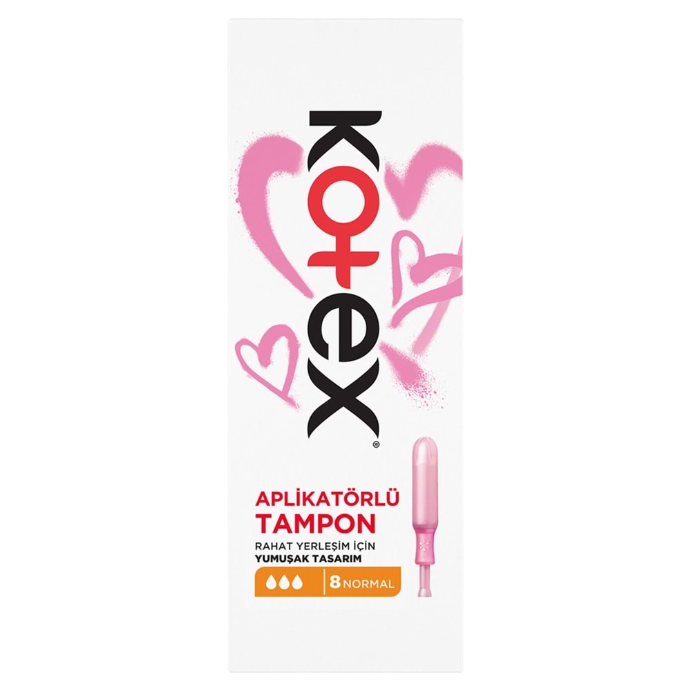 KOTEX APLİKATÖRLÜ TAMPON NORMAL 8 Lİ
