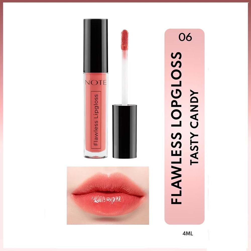 NOTE FLAWLESS LIPGLOSS NO 06