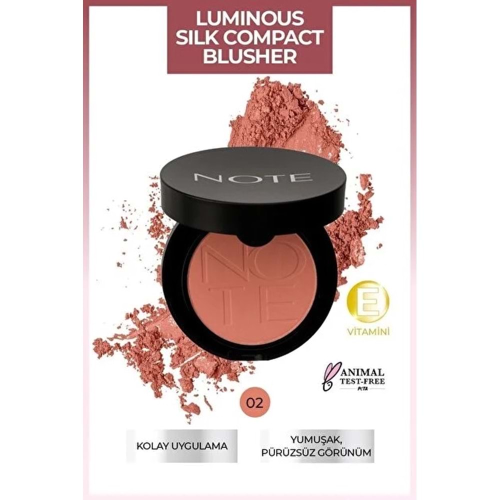 NOTE LUMINOUS SILK COMPACT BLUSHER 02