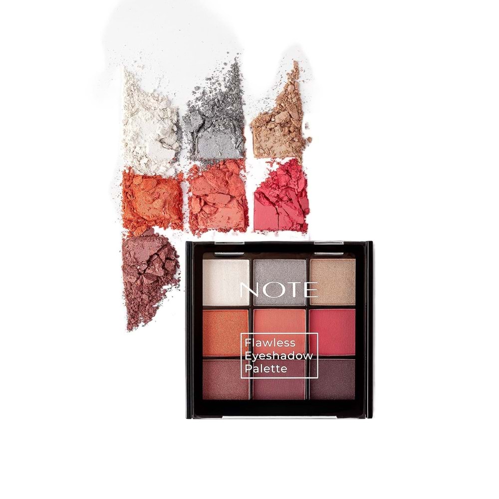 NOTE FLAWLESS EYESHADOW PALETTE 02