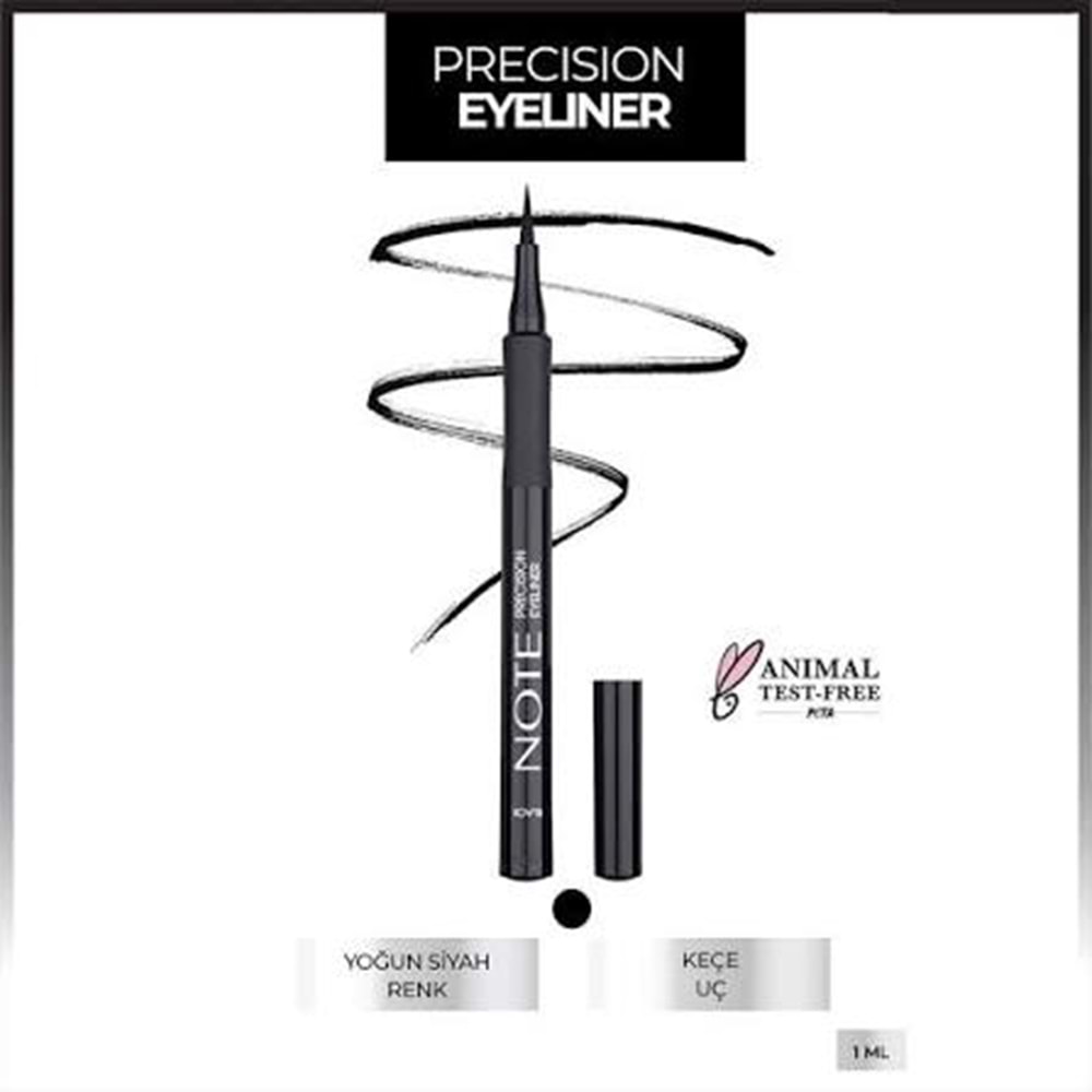 NOTE PRECISION EYELINER BLACK