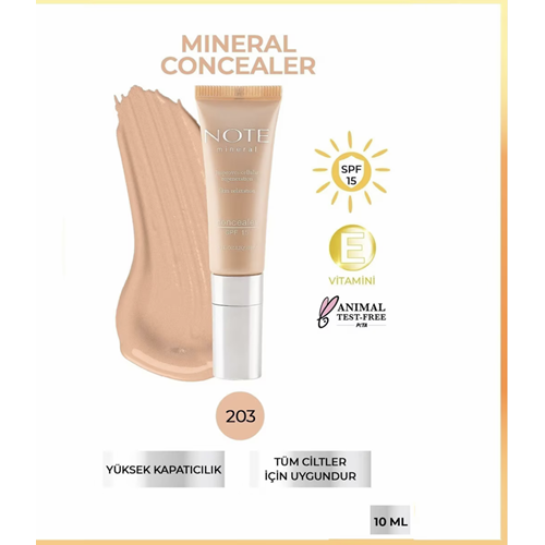 NOTE MİNERAL CONCEALER NO 203