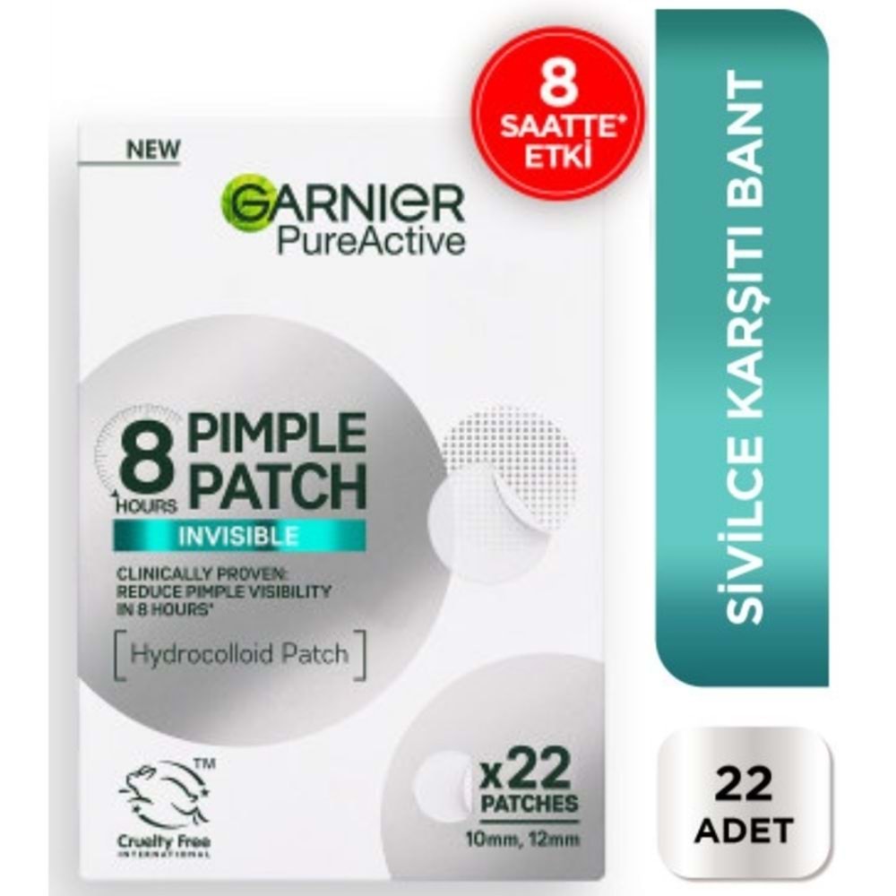 GARNIER PURE ACTIVE CİLT KUSURLARI KARŞITI BANT 22Lİ