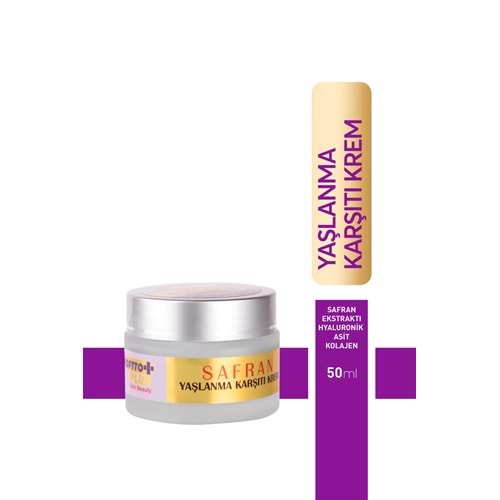 SOFTTO PLUS SAFRAN YAŞLANMA KARŞITI KREM 50 ML
