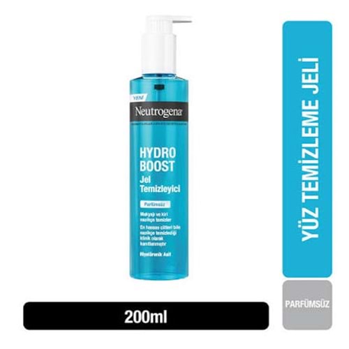 NEUTROGENA HYDRO BOOST JEL TEMİZLEYİCİ PARFÜMSÜZ 200 ML