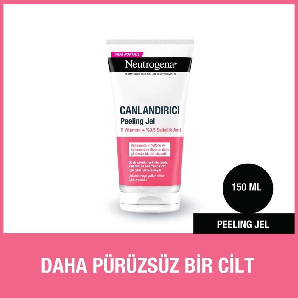 NEUTROGENA CANLANDIRICI PEELİNG JEL 150 ML