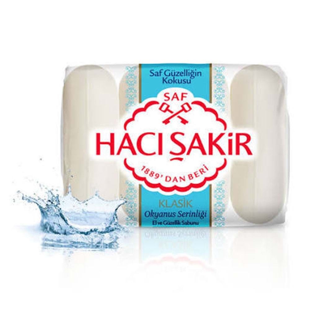 HACI ŞAKİR KLASİK GÜZELLİK SABUNU 4X70 GR