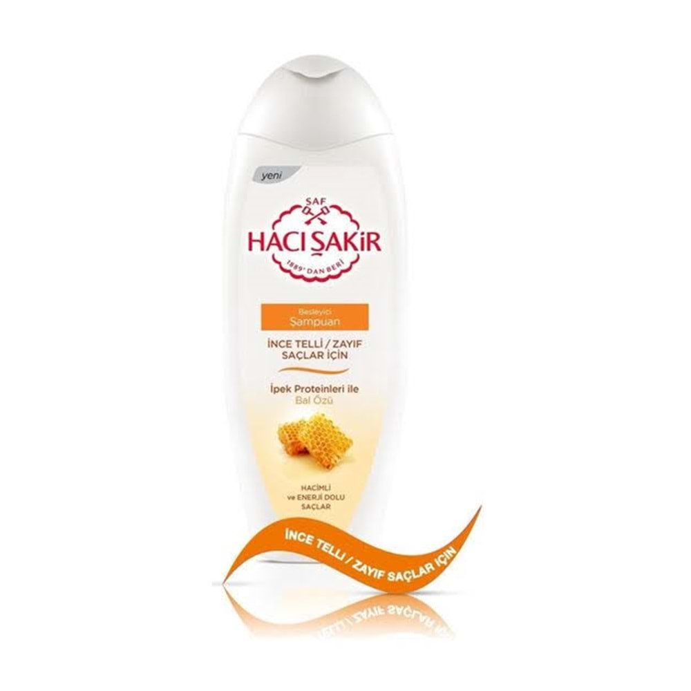 HACI ŞAKİR BAL 2 IN 1 ŞAMPUAN 500 ML