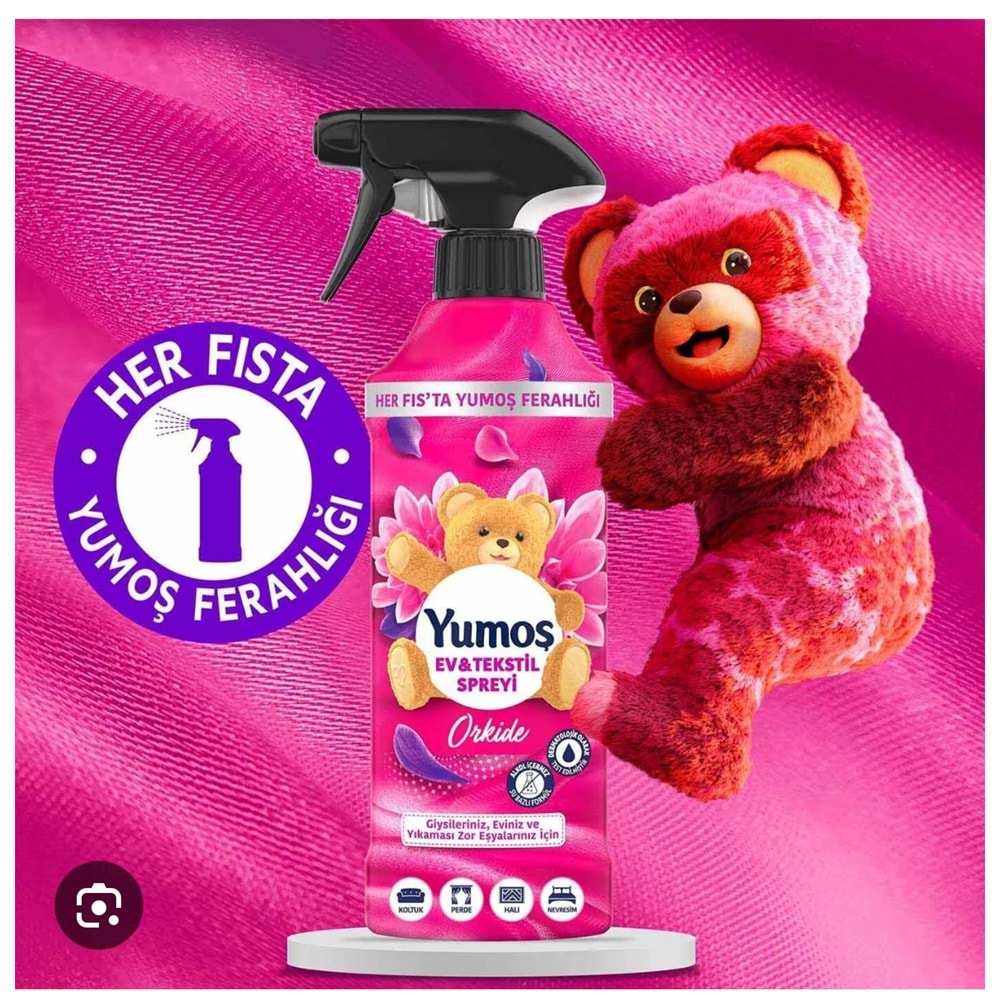 YUMOŞ ORKİDE EV & TEKSTİL SPREY 450 ML