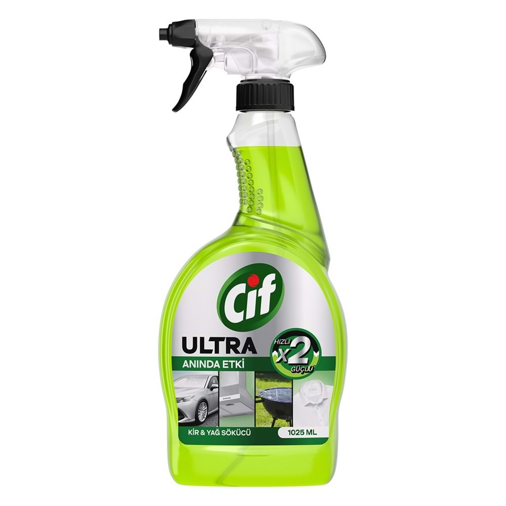 CIF ULTRA ANINDA ETKİ KİR & YAĞ SÖKÜCÜ 750 ML