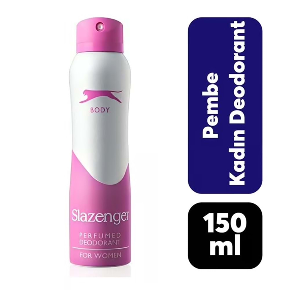 SLAZENGER ACTIVESPORT PEMBE KADIN DEODORANT 150 ML