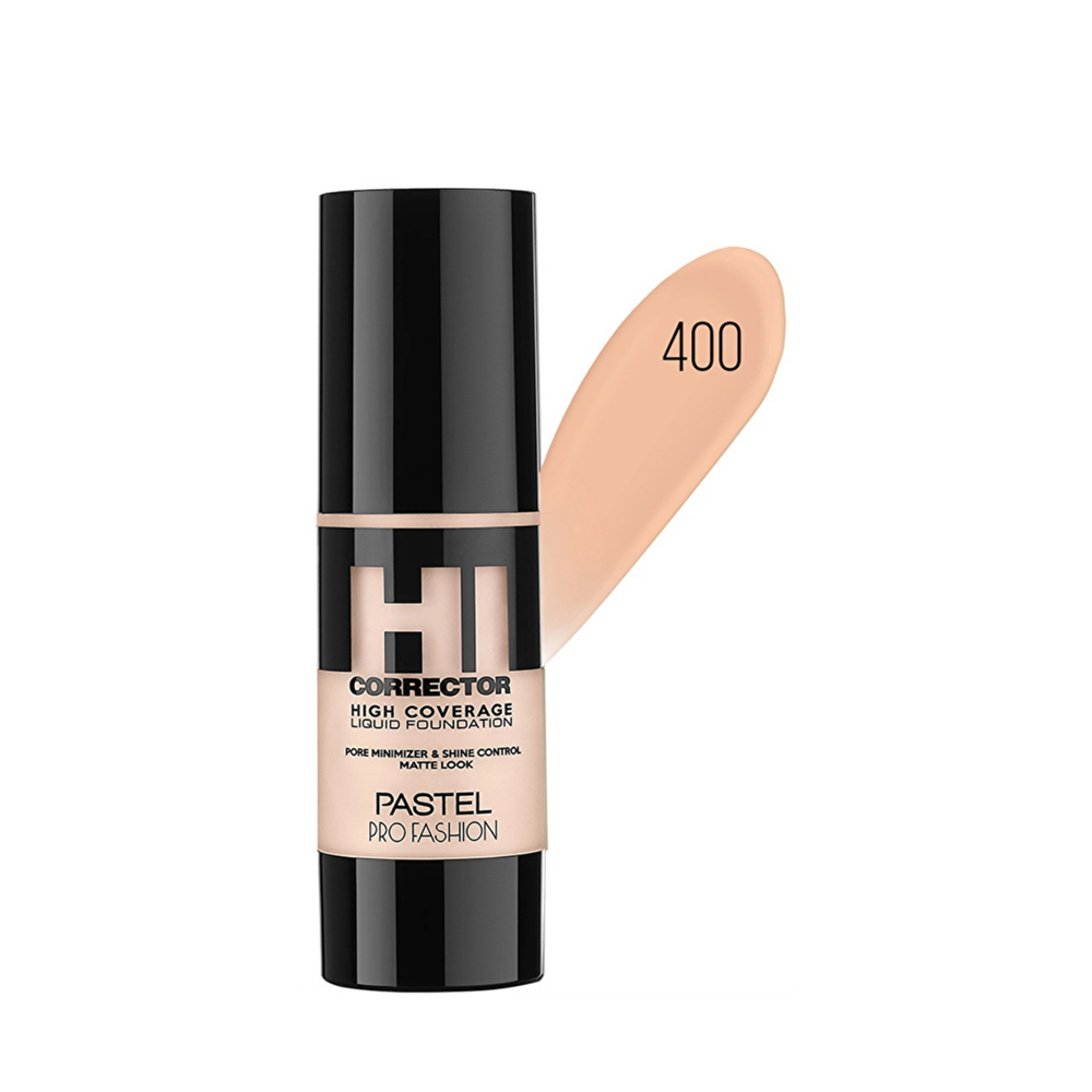 PASTEL HİGH COVERAGE LIQUID FOUNDATION 400