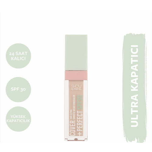 SHOW BY PASTEL COVER PERFECT SPF 30 CONCEALER 301