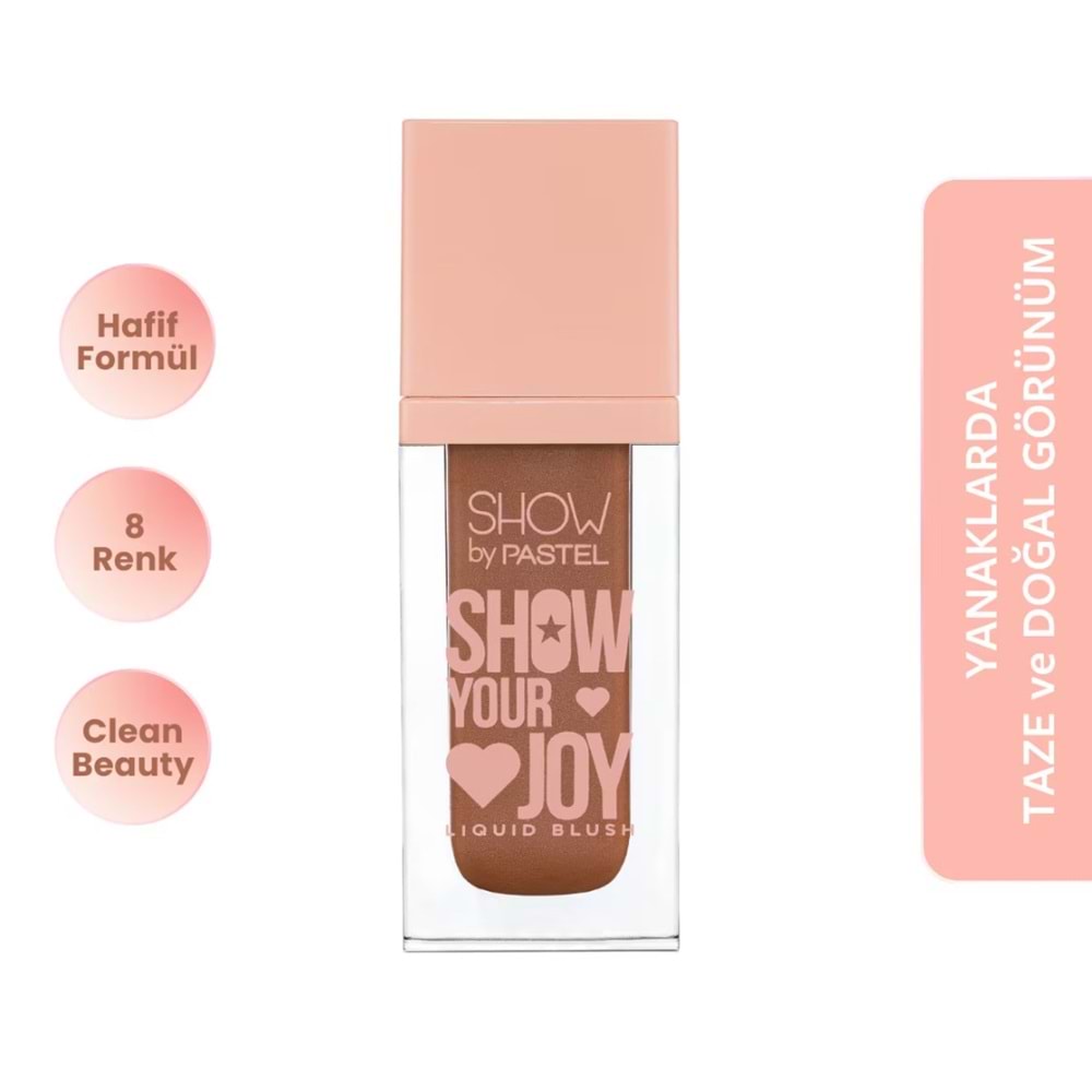 SHOW BY PASTEL SHOW YOUR JOY LIQUID BLUSH 54