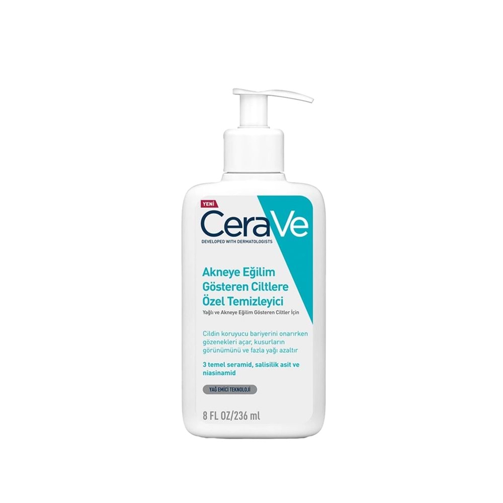 CeraVE AKNEYE EĞİLİM GÖSTEREN CİLTLERE ÖZEL TEMİZLEYİCİ 236 ML