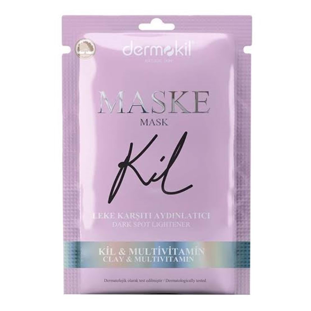 DERMOKİL LEKE KARŞITI AYDINLATICI KİL MASKE 15G