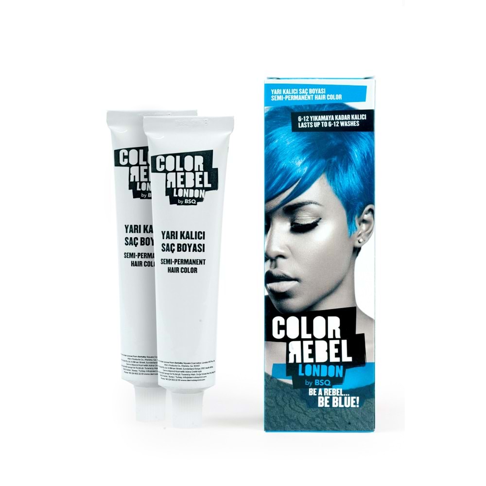 COLOR REBEL LONDON YARI KALICI SAÇ BOYASI BLUE