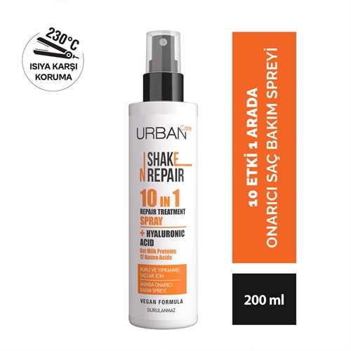 URBAN CARE SHAKE N REPAIR 10 IN 1 ANINDA ONARICI BAKIM SPREYİ 200 ML