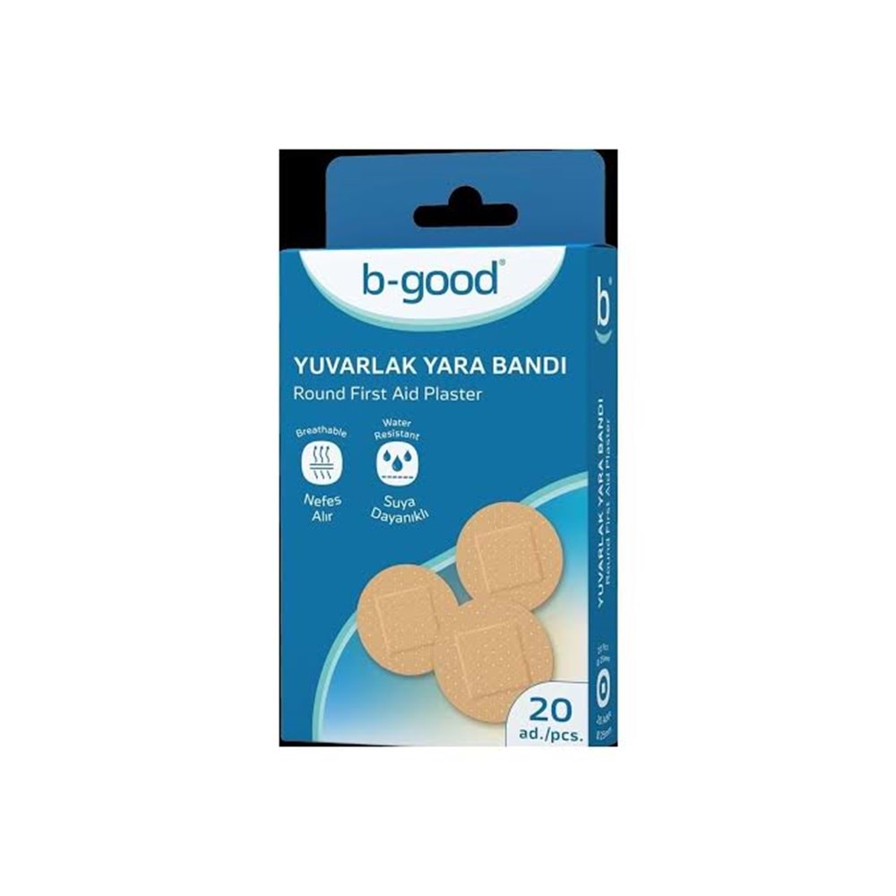 B-GOOD YARA BANDI YUVARLAK 20Lİ