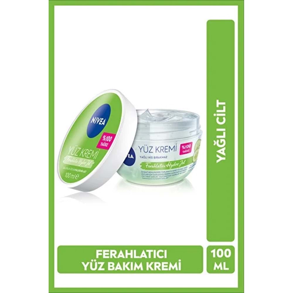 NIVEA YÜZ KREMİ FERAHLATICI HYDRO JEL 100 ML