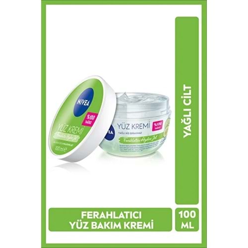NIVEA YÜZ KREMİ FERAHLATICI HYDRO JEL 100 ML