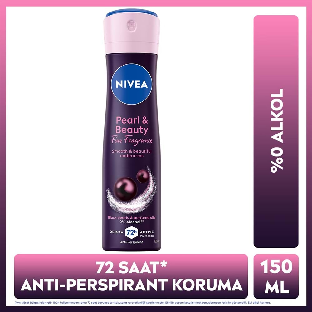NIVEA PEARL&BEAUTY FINE FRAGRANA KADIN DEODORANT 150 ML
