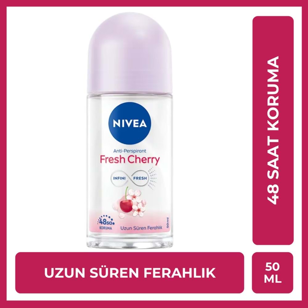 NIVEA FRESH CHERRY KADIN ROLL-ON 50 ML