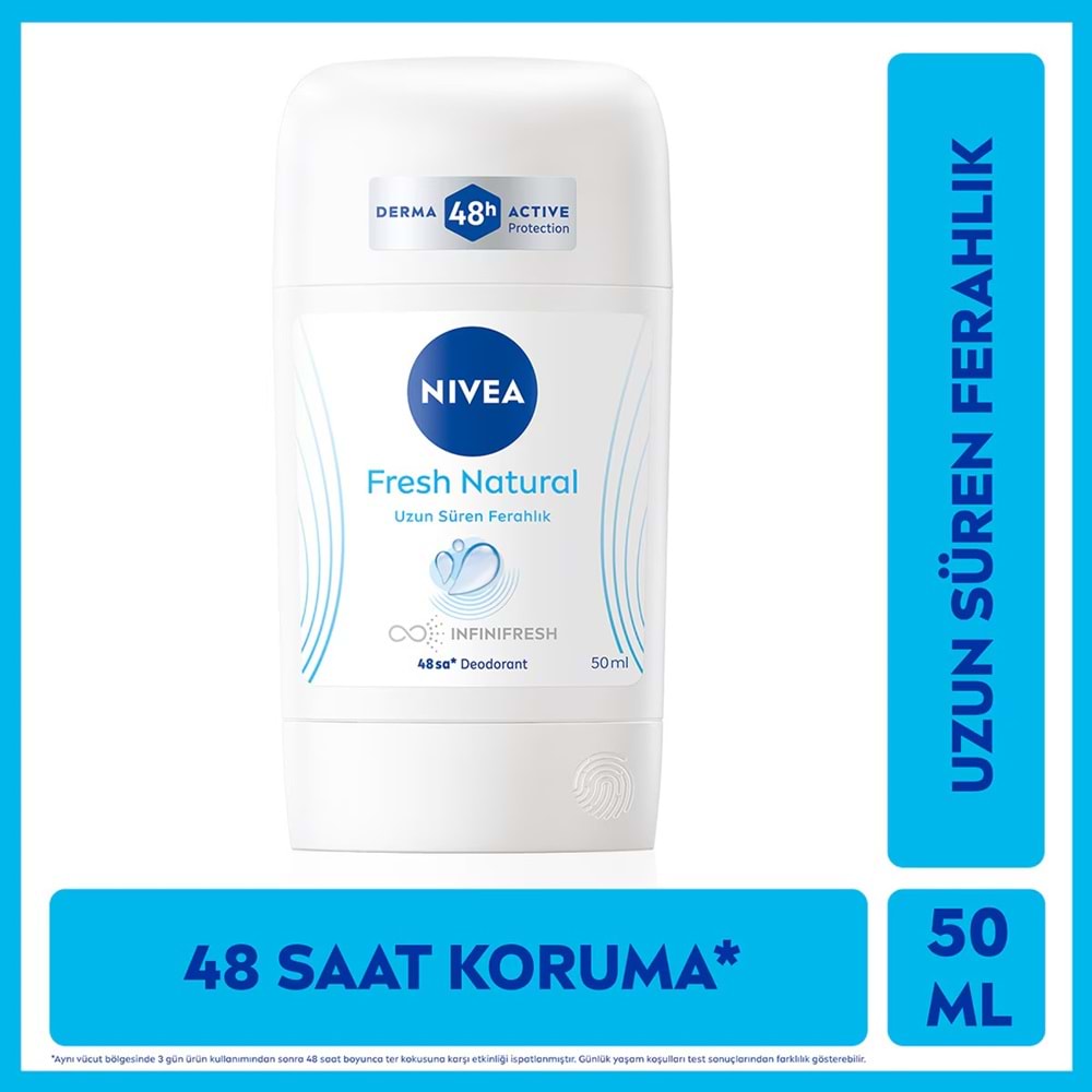 NIVEA FRESH NATURAL KADIN STICK 50 ML