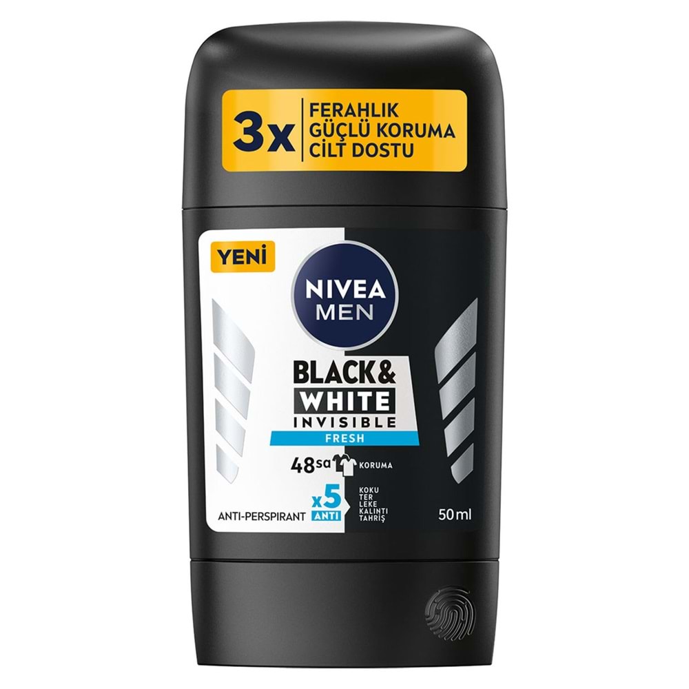 NIVEA MEN BLACK&WHITE FRESH STICK 50 ML