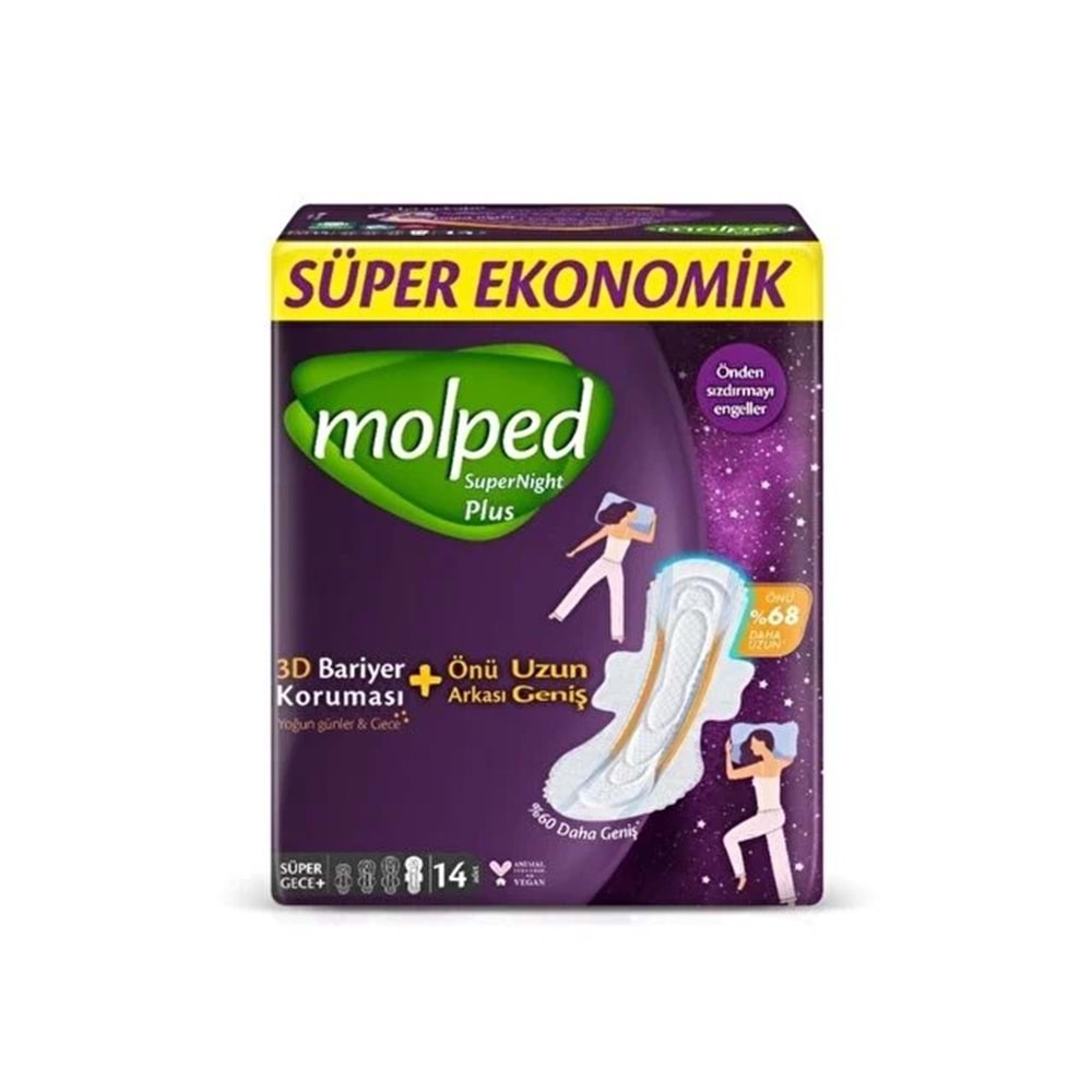 MOLPED SUPER NİGHT 14LÜ SÜPER EKONOMİK PED