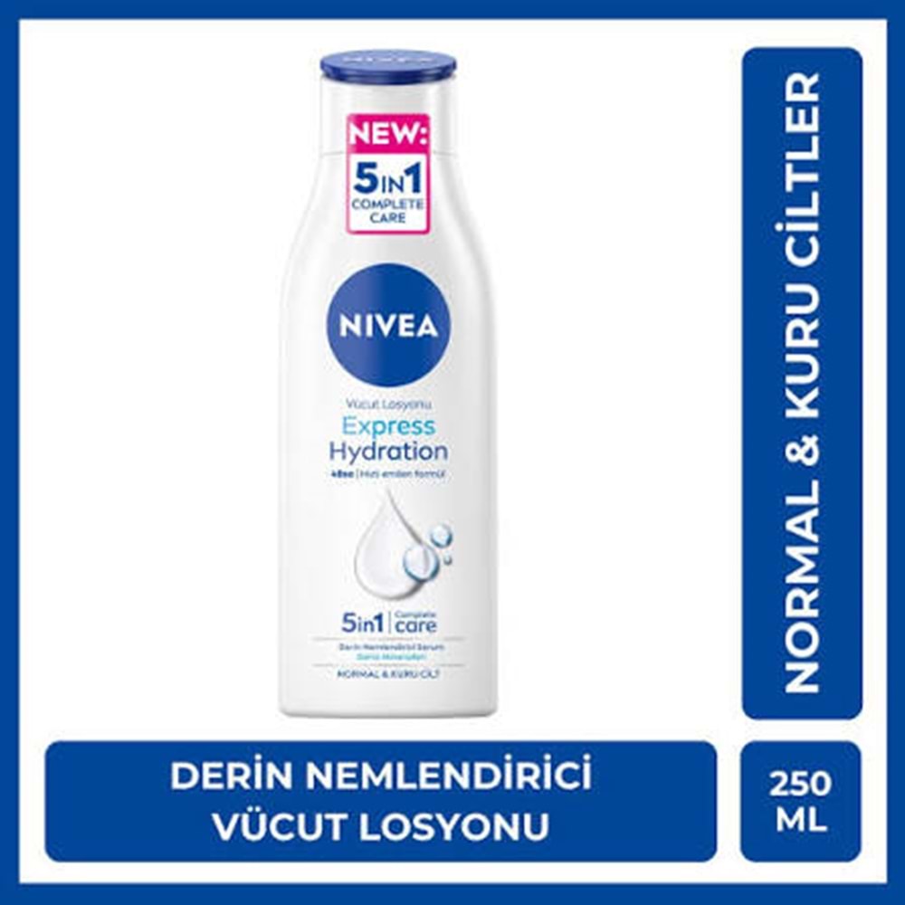 NIVEA EXPRESS HYDRATION VÜCUT LOSYONU 250 ML