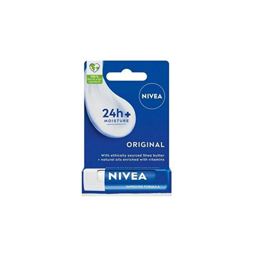 NIVEA ORIGINAL DUDAK KREMİ 4,8 G