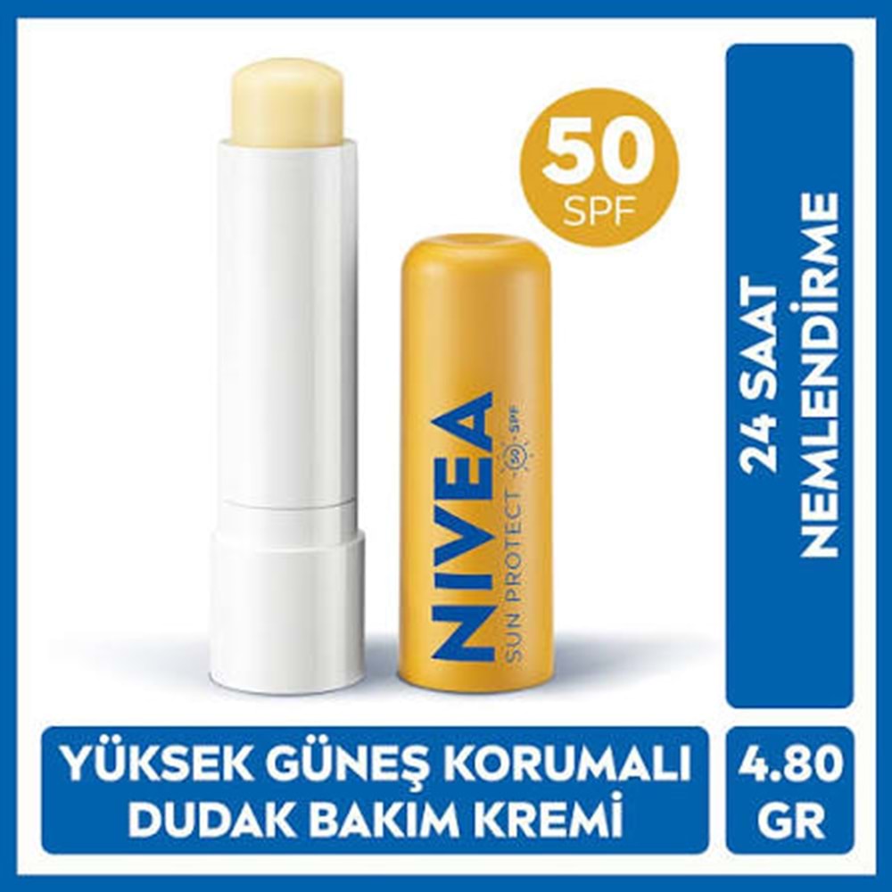 NIVEA SUN PROTECT SPF 50 DUDAK KREMİ 4,8 G