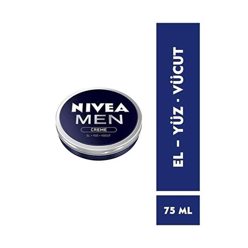 NIVEA MEN CREME TENEKE 75 ML