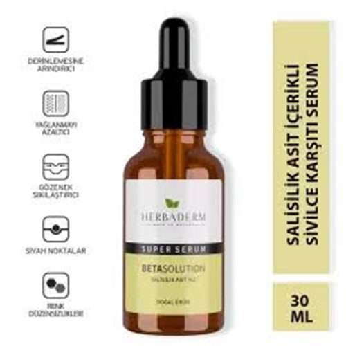 HERBADERM SUPER SERUM BETASOLUTION 30 ML