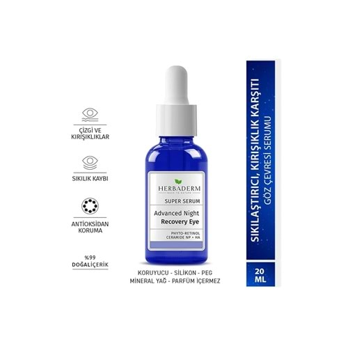 HERBADERM SUPER SERUM ADVANCED NIGHT RECOVERY EYE 20 ML