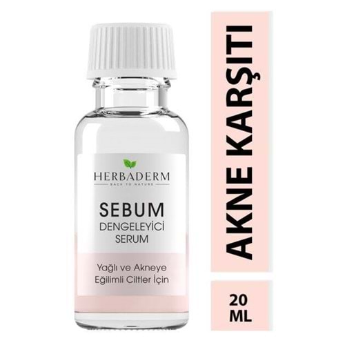 HERBADERM SEBUM DENGELEYİCİ SERUM 20 ML