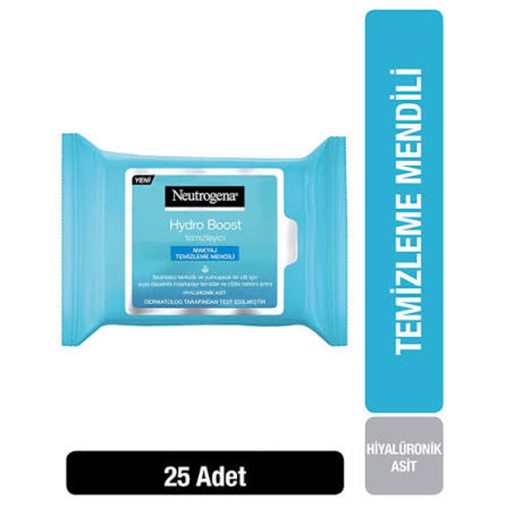 NEUTROGENA HYDRO BOST MAKYAJ TEMİZLEME MENDİLİ