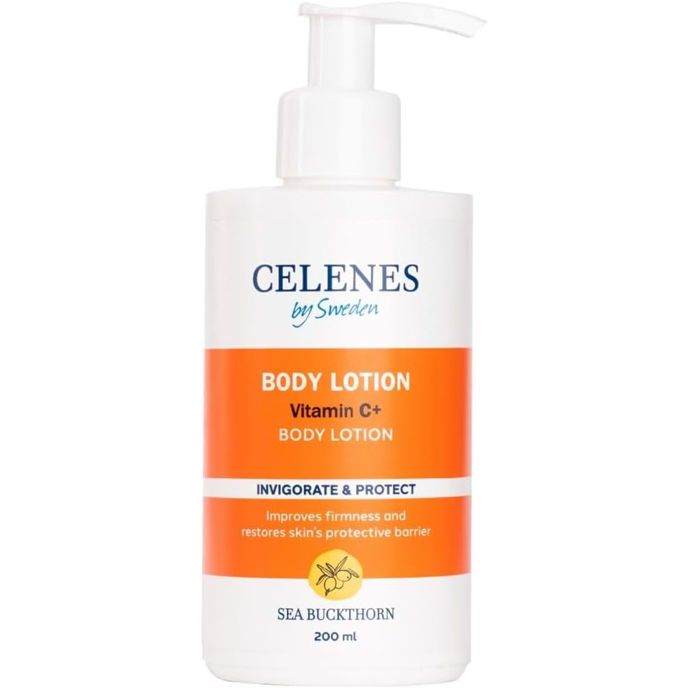 CELENES VÜCUT LOSYONU TÜM CİLT TİPLERİ 200 ML