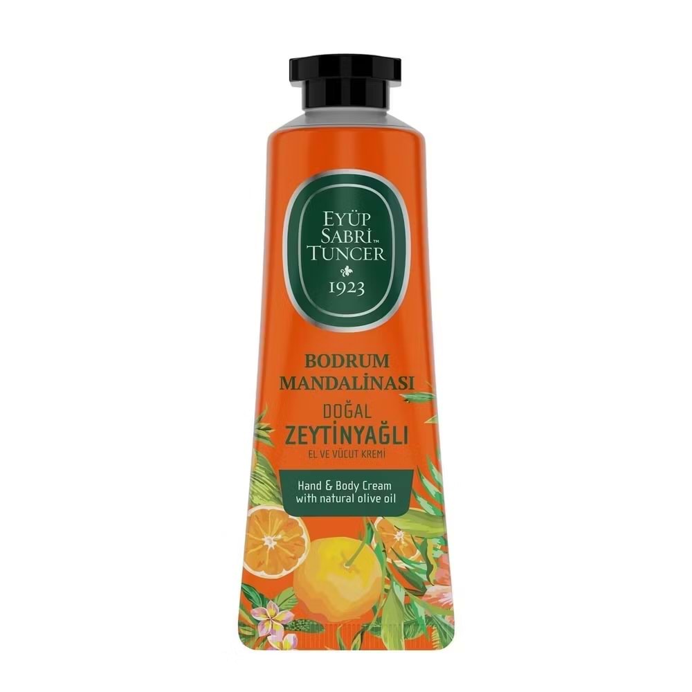 EST BODRUM MANDALİNASI DOĞAL ZEYTİNYAĞLI EL VE VÜCUT KREMİ 50 ML