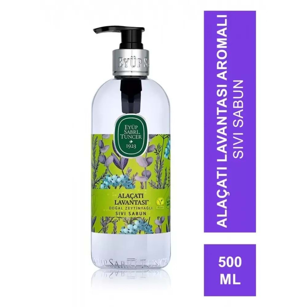 EST ALAÇATI LAVANTASI DOĞAL ZEYTİNYAĞLI SIVI SABUN 500 ML