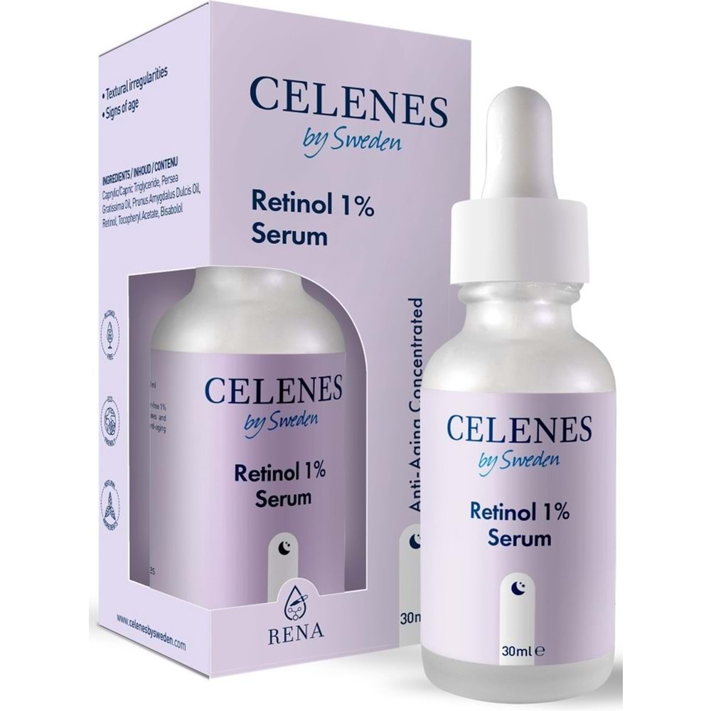 CELENES RENA RETINOL 1% SERUM 30 ML