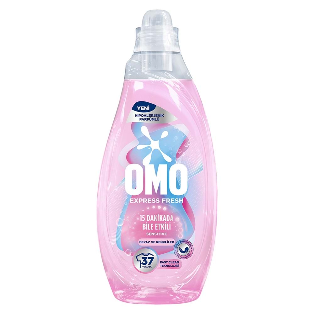 OMO EXPRESS FRESH CAPCANLI RENKLER RENKLİ VE SİYAHLAR 1480 ML